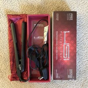 HSI Ceramic Flat Iron Hair Straightener 1”